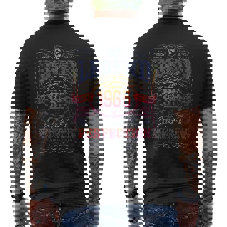 Vintage 1965 Limited Edition 60 Year Old 60Th Birthday Men's T-shirt Back Print