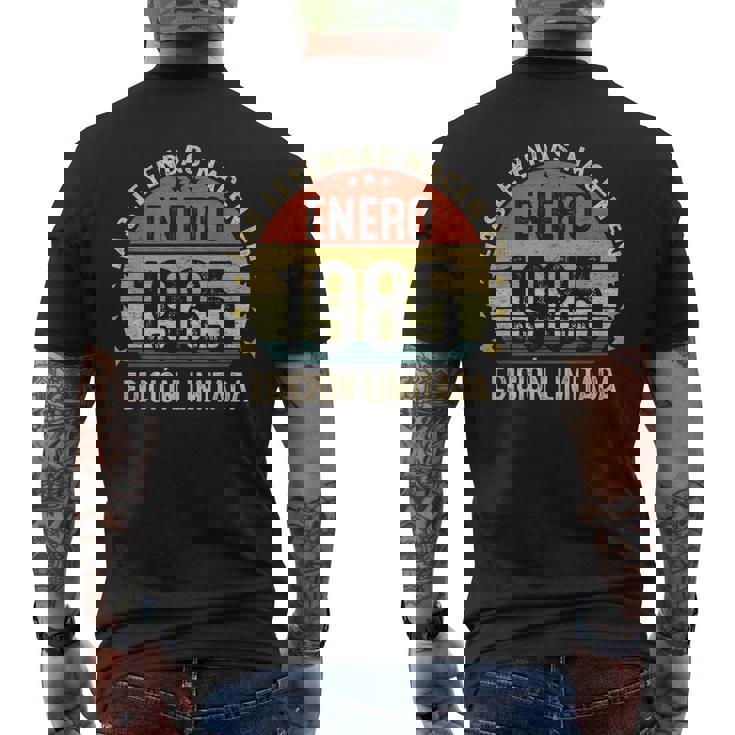 Vintage 1985 40 Años Las Leyendas Nacen En Enero 1985 Camiseta Hombre Estampado Espalda