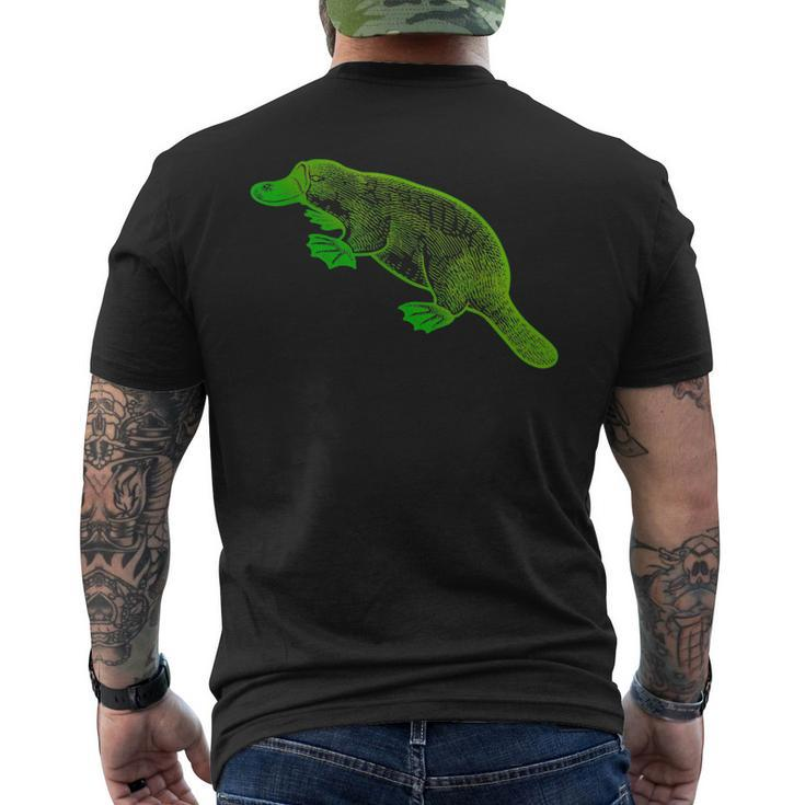 Vintage Platypus T-Shirt mit Rückendruck