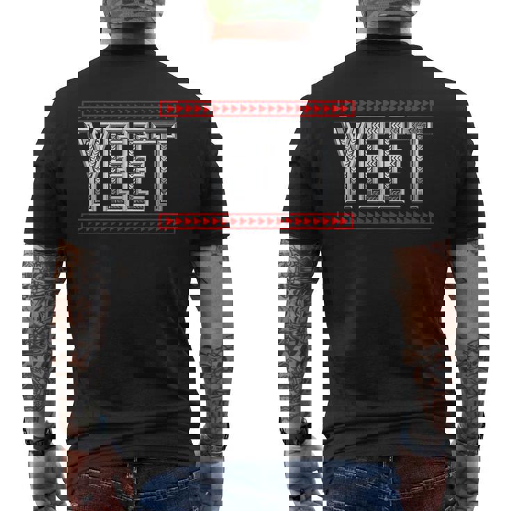 Vintage Yeet Con Texto En Inglés Just Yeet It Camiseta Hombre Estampado Espalda