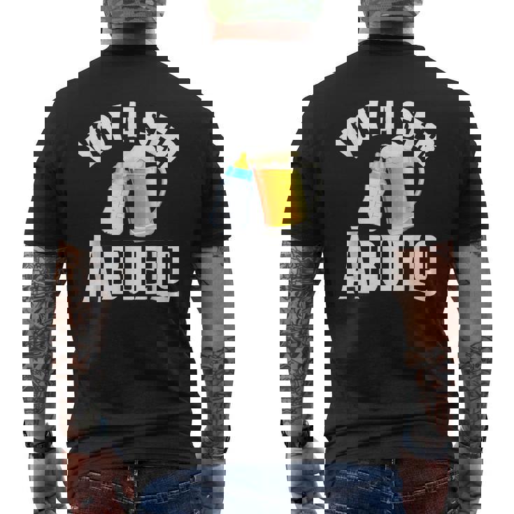 Voy A Ser Abuelo En Prácticas Abuelos Primerizos Futuro Camiseta Hombre Estampado Espalda