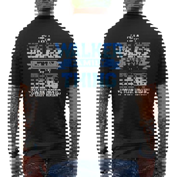 Walker Family Reunion Tee Matching Vacation Men's Back Print T-Shirt