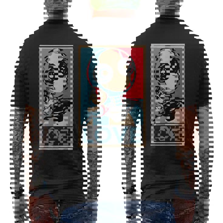 Wild Retro Vintage Robotic Robot Men's T-shirt Back Print