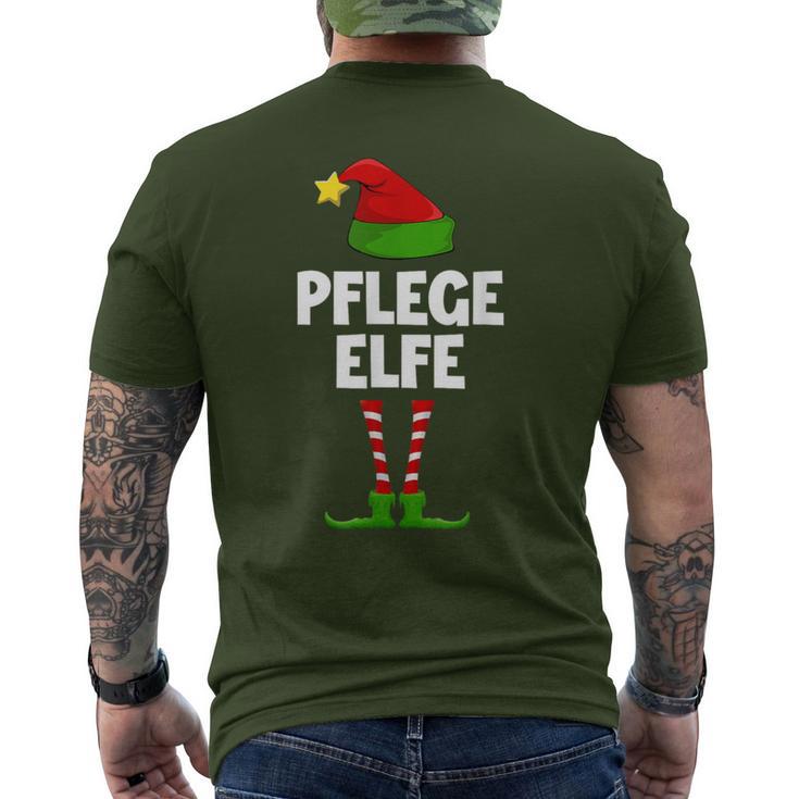 Care Elf Partner Look Elves Family Outfit Christmas T-Shirt mit Rückendruck