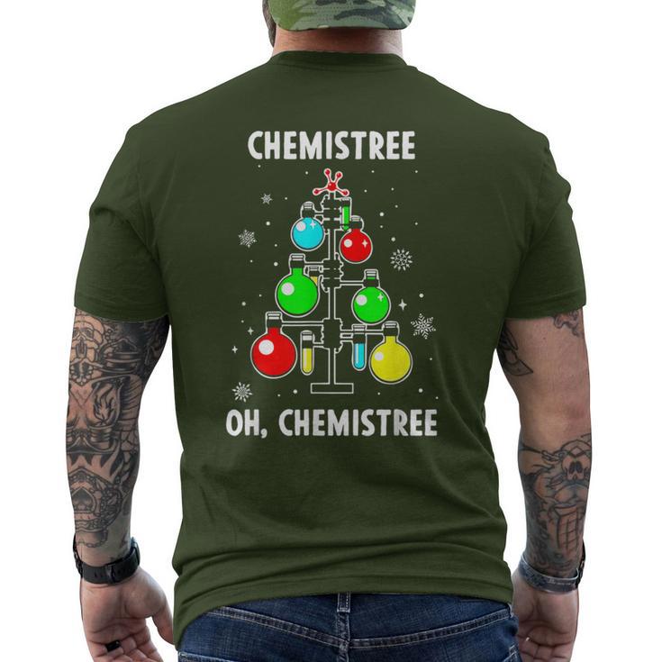 Chemistree Oh Chemistree Science Christmas Chemistry T-Shirt mit Rückendruck