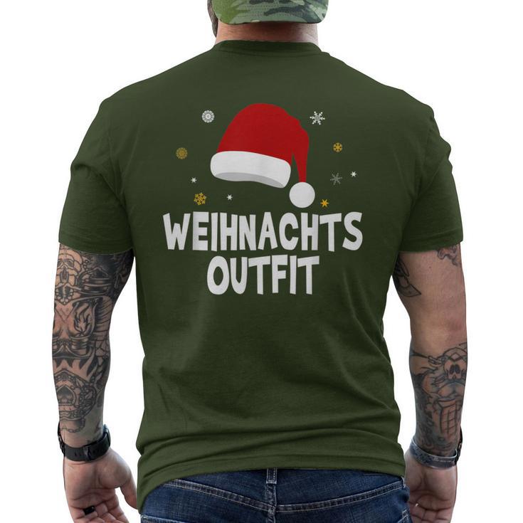 Christmas Outfit Santa Hat Christmas T-Shirt mit Rückendruck