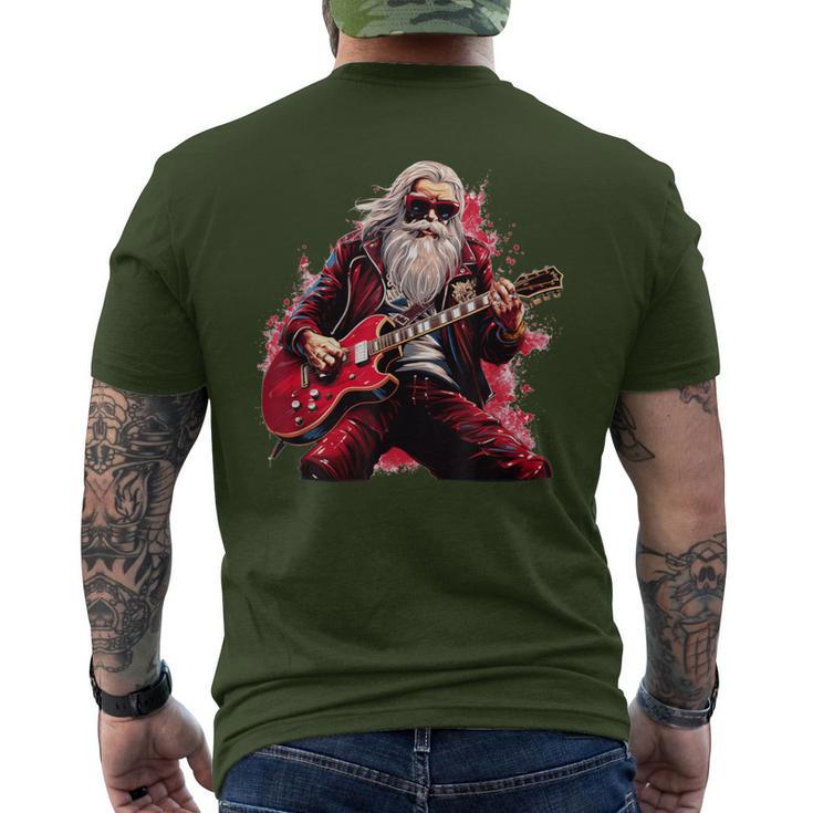 Christmas Rock 'N Roll T-Shirt mit Rückendruck