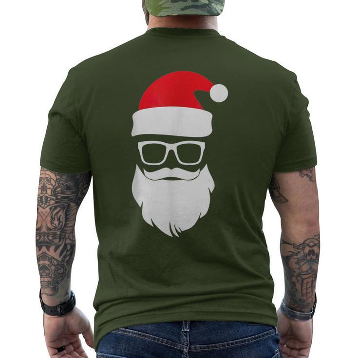 Santa Claus Cool Christmas Christmas Santa T-Shirt mit Rückendruck