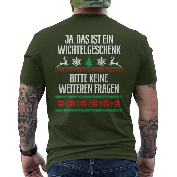 Secret Ideas Schrottwichteln Julklapp Christmas T-Shirt mit Rückendruck