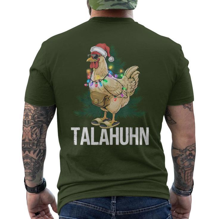 Talahuhn Christmas Hat Talahon Trendword Merry Christmas T-Shirt mit Rückendruck