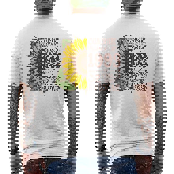 1993 Sunflower Sunshine 2025 Men's T-shirt Back Print