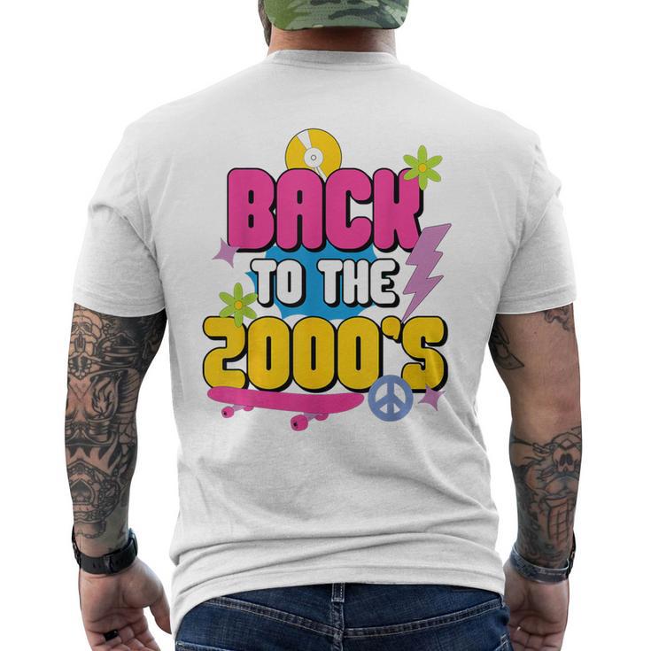 2000S Party Retro Outfit 2000S 2000 T-Shirt mit Rückendruck