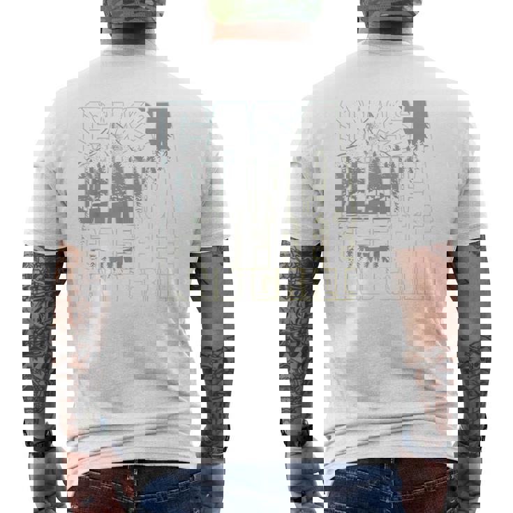 Casa Mtns Foncé T-shirt imprimé au dos