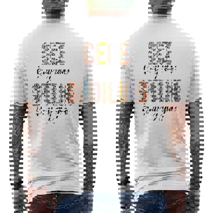 Cece Love Laugh Spoil New Cece Men's T-shirt Back Print