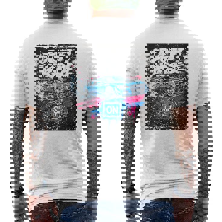 Coches Deriva Drift Mode Carreras De Coches Mecánico Regalo Camiseta Hombre Estampado Espalda