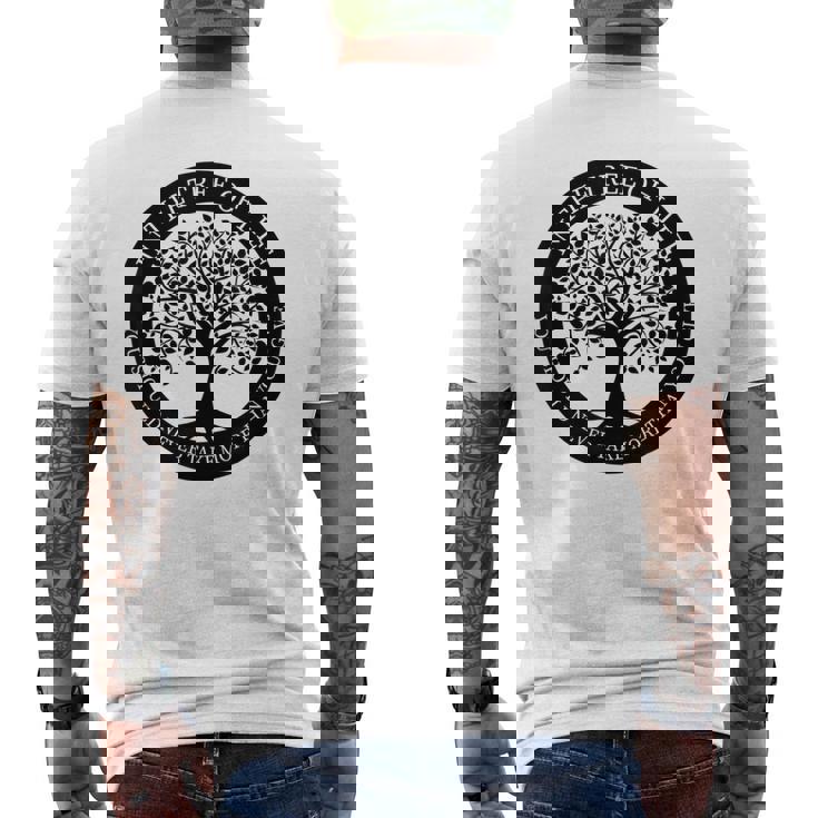 Dans L'arbre Deie On Ne Devrait Plus Jamais Reprendre T-shirt imprimé au dos