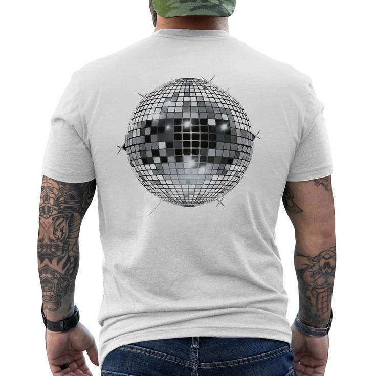 Discoballintage Retro House Disco Ball Cool Party T-Shirt mit Rückendruck