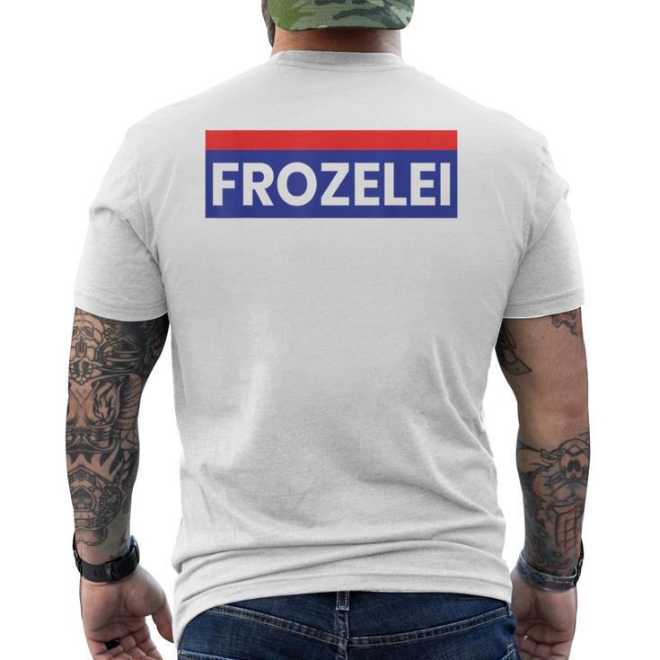 Frozelei Police Austria T-Shirt mit Rückendruck