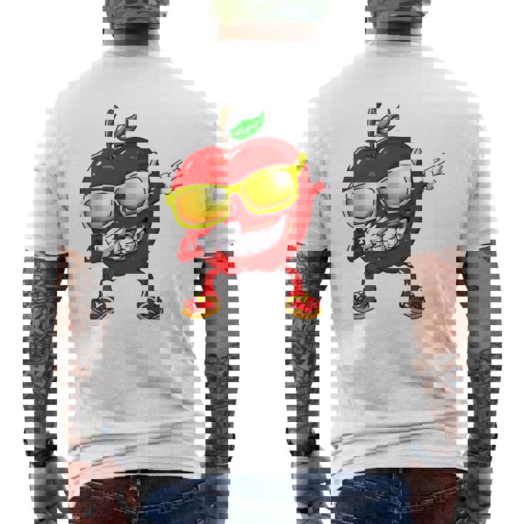Fruit Apples Compote De Pommes Fan De Gâteau Aux Pommes Dab T-shirt imprimé au dos