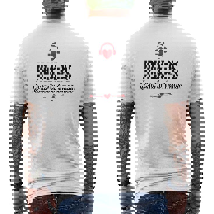 J'peux Pas Je Suis Une Connasse Humour Citation Connasse T-shirt imprimé au dos