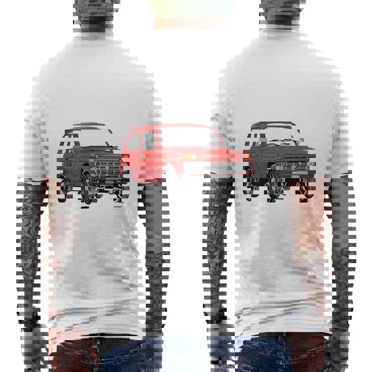 Lada Niva 4X4 Todoterreno Todoterreno Rusia Urss Manga Larga Camiseta Hombre Estampado Espalda