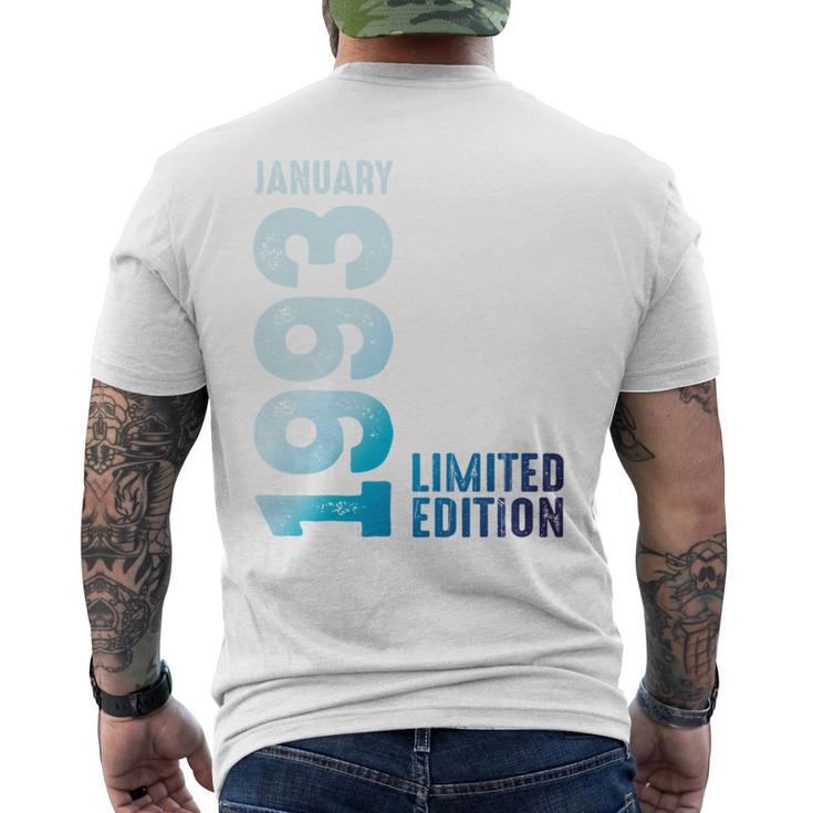 Limited Edition 1993 January 1993 T-Shirt mit Rückendruck