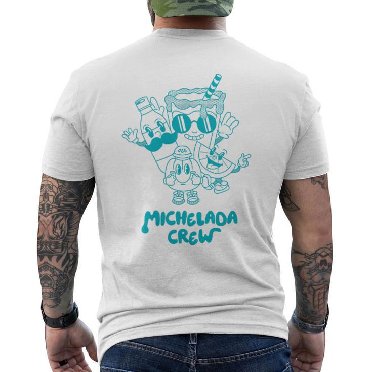 Michelada Crew Gray T-Shirt mit Rückendruck