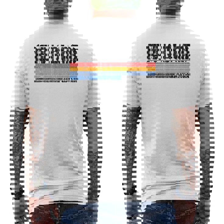 New Holland Pa Hometown Pride Estilo Retro De Los 70 Y 80 Camiseta Hombre Estampado Espalda