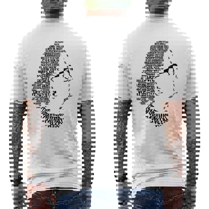 Notorious Rgb Manga Larga Camiseta Hombre Estampado Espalda