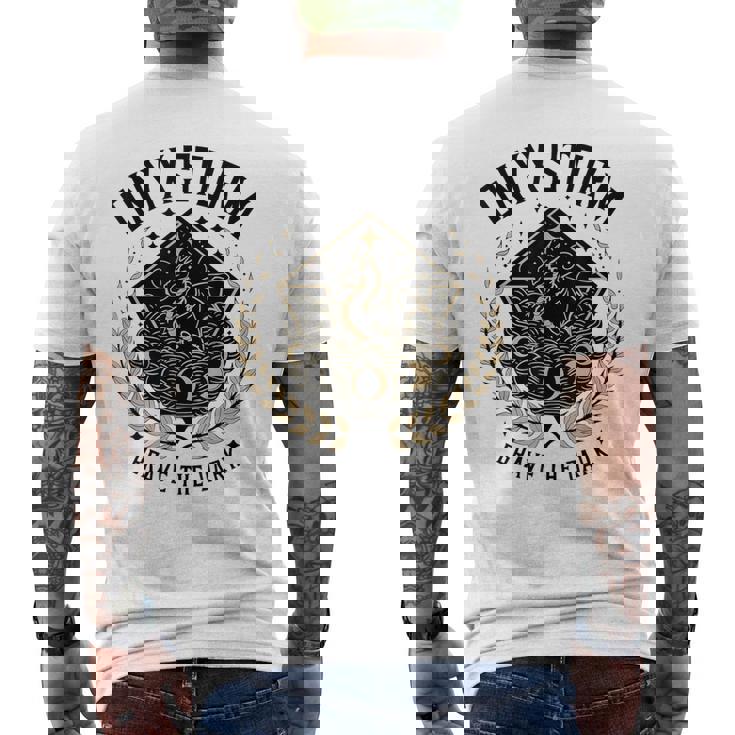 Onyx Storm Brave The Dark Fourth Wingg Basgiath War Collegee Men's T-shirt Back Print