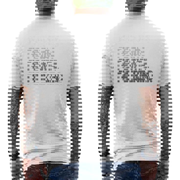 Poker Pro Man The Myth Legend T-shirt imprimé au dos
