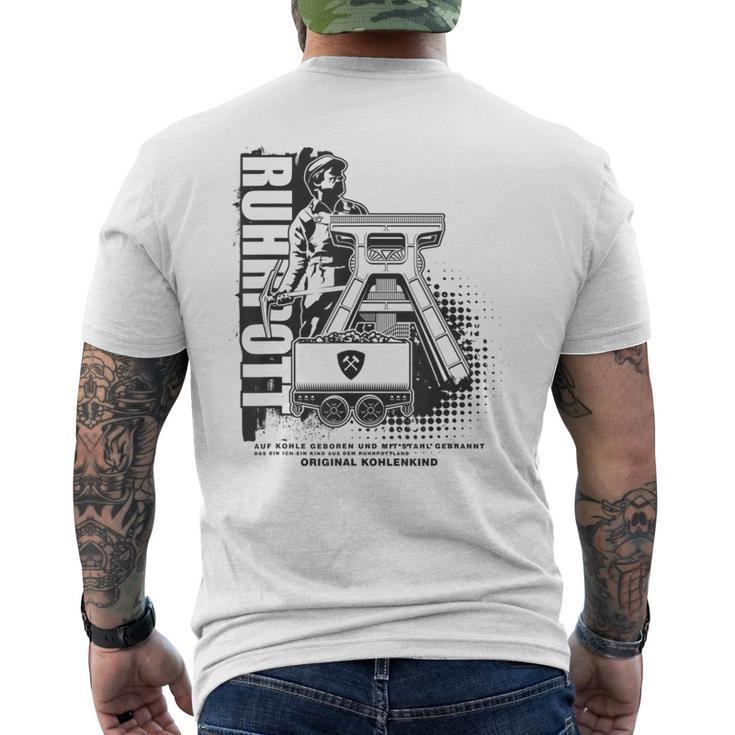 Ruhrpott Original Kohlenkind T-Shirt mit Rückendruck