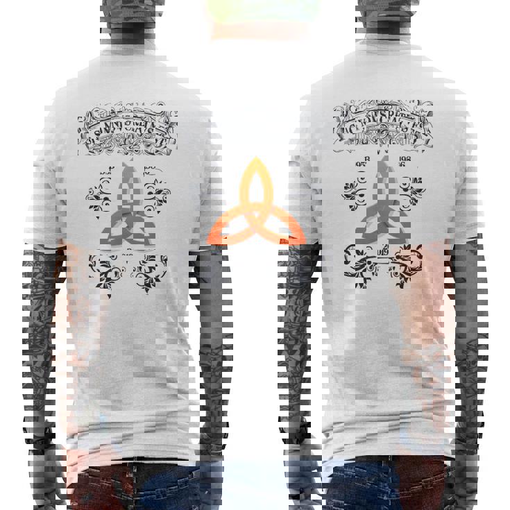 Sic Mundus Creatus Est Serie Favorita Dark Camiseta Hombre Estampado Espalda