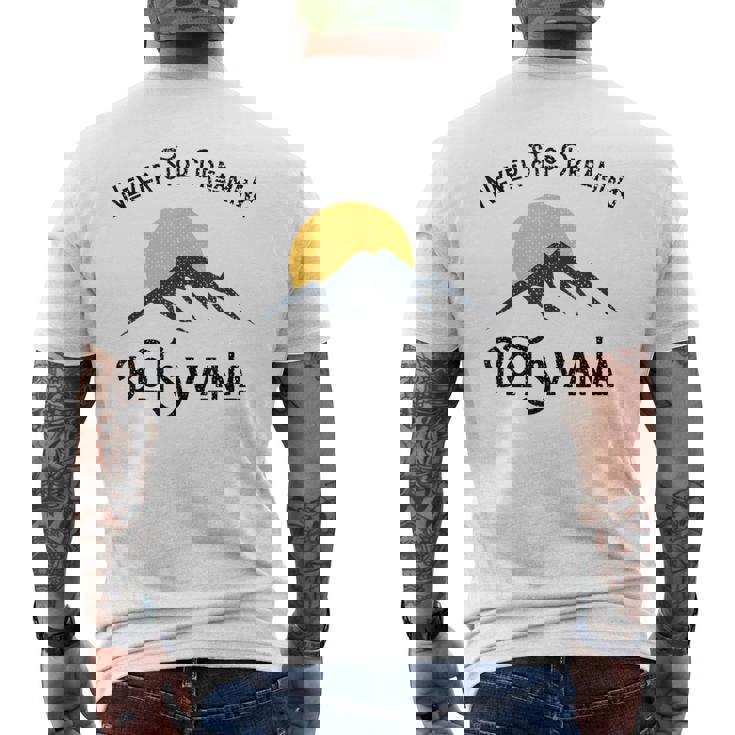 Vacaciones Deiajes En Botswana Nunca Dejes De Soñar Botsuana Camiseta Hombre Estampado Espalda