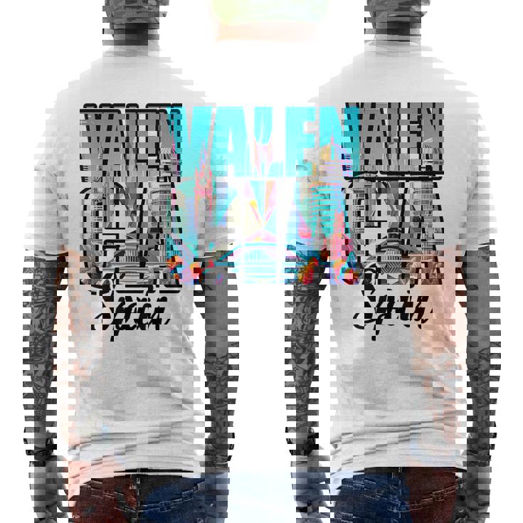 Vacaciones Turista Ciudad De Españaalencia Camiseta Hombre Estampado Espalda