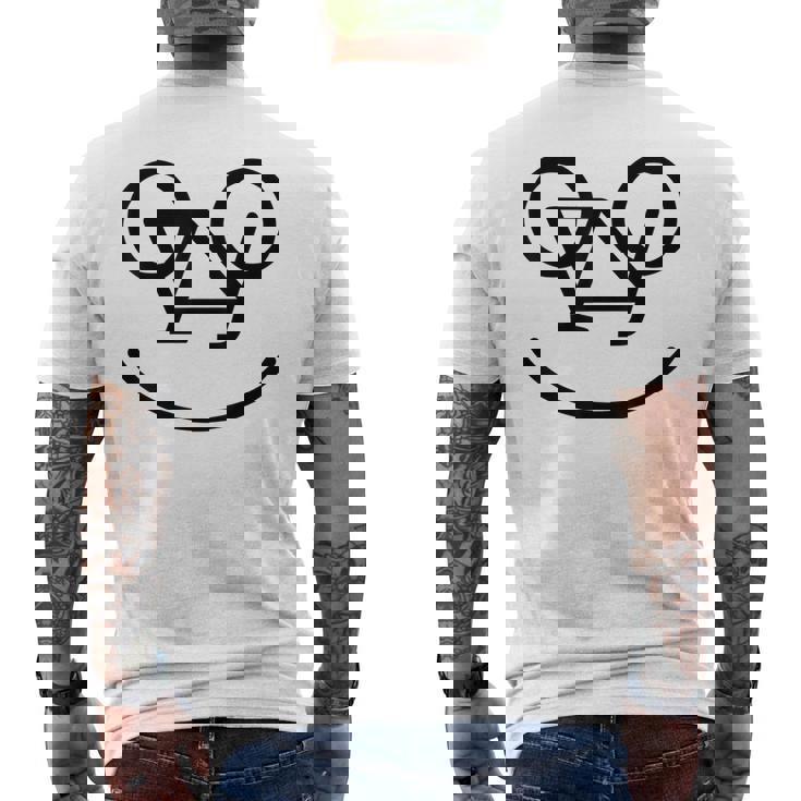 Vélo Souriant Drôle T-shirt imprimé au dos