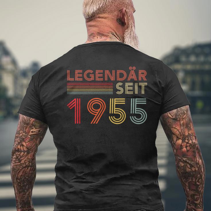 1955 Birthday Man 70Th Decoration 70S 70Th Birthday T-Shirt mit Rückendruck Geschenke für alte Männer