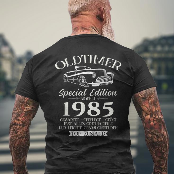 40Th Birthday Manintageintage 1985 T-Shirt mit Rückendruck Geschenke für alte Männer