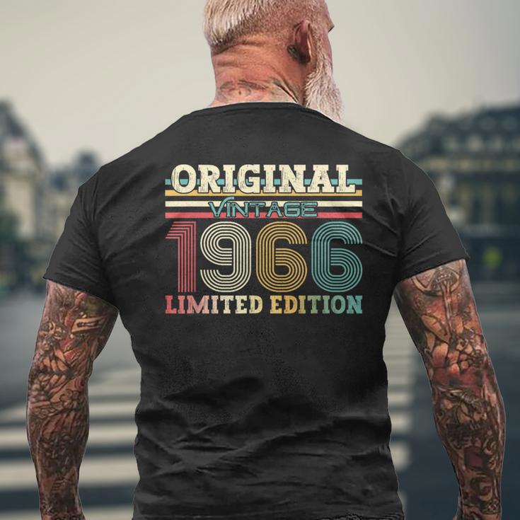 58Th Birthday Originalintage 1966 Year 1966 T-Shirt mit Rückendruck Geschenke für alte Männer