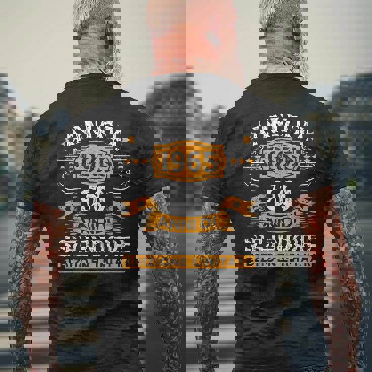 60° Compleanno 60 Uomo Donna Anni Retrointage 1965 Regalo T-shirt