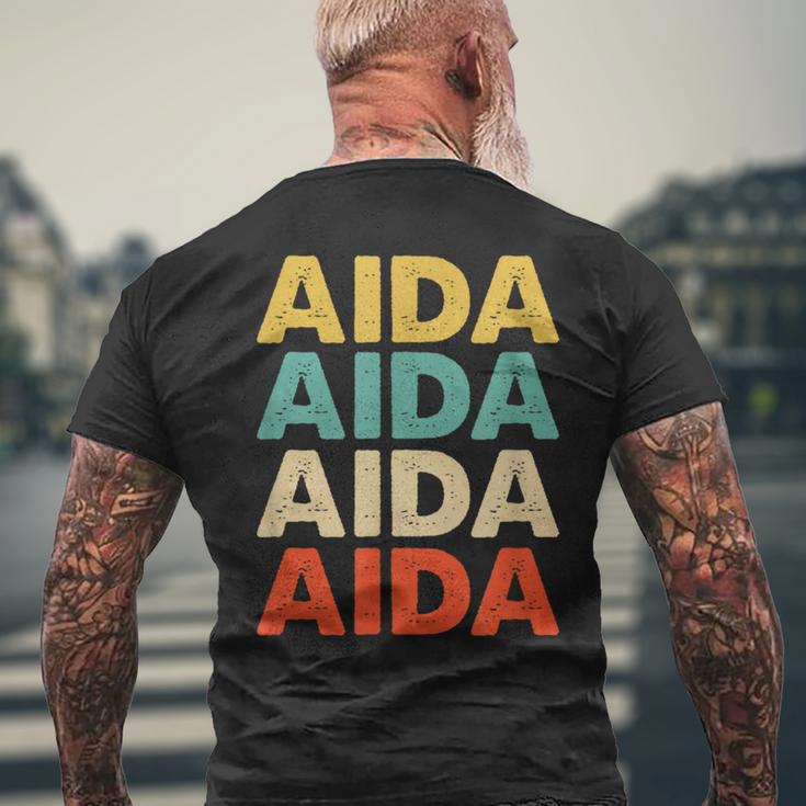 Aida T-Shirt mit Rückendruck Geschenke für alte Männer