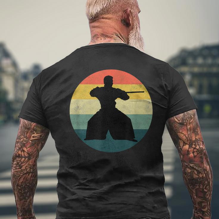 Aikido Fighter T-Shirt mit Rückendruck Geschenke für alte Männer