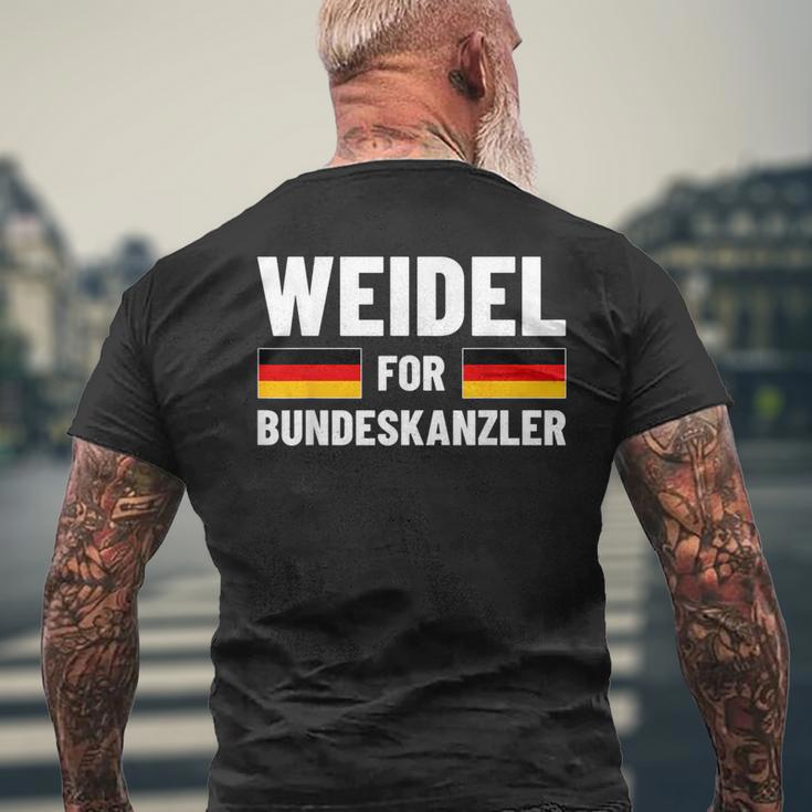 Alice Weidel For Bundeskanzler T-Shirt mit Rückendruck Geschenke für alte Männer