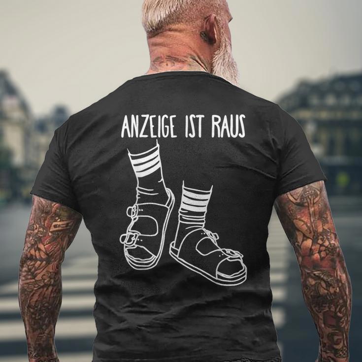 Alman Typisch Deutsch Alman Meme T-Shirt mit Rückendruck Geschenke für alte Männer