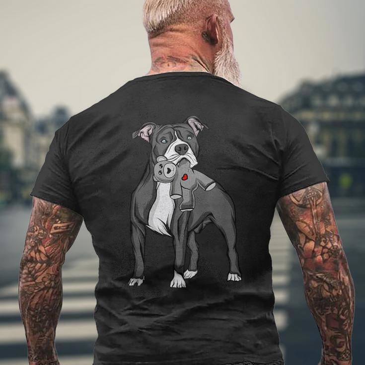 American Staffordshire Terrier Amstaff T-Shirt mit Rückendruck Geschenke für alte Männer