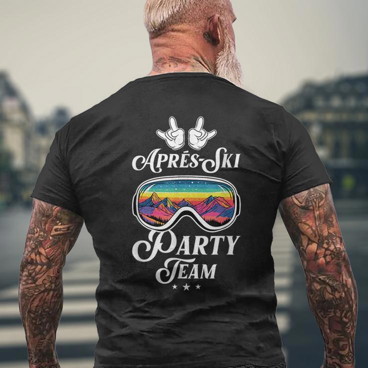 Après-Ski-Partyteam Ski-Crew T-Shirt mit Rückendruck Geschenke für alte Männer