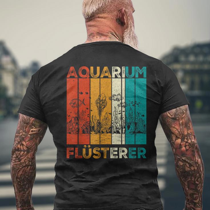 Aquarian Aquaristik Aquarium Whispererintage Retro T-Shirt mit Rückendruck Geschenke für alte Männer