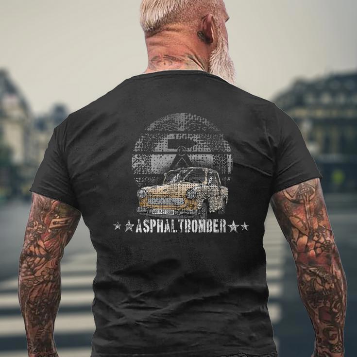 Asphalt Bomber Trabi 601 T-Shirt mit Rückendruck Geschenke für alte Männer