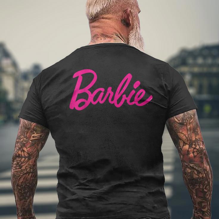 Barbie Official Barbie Logo Ladies Multi Colour T-Shirt mit Rückendruck Geschenke für alte Männer