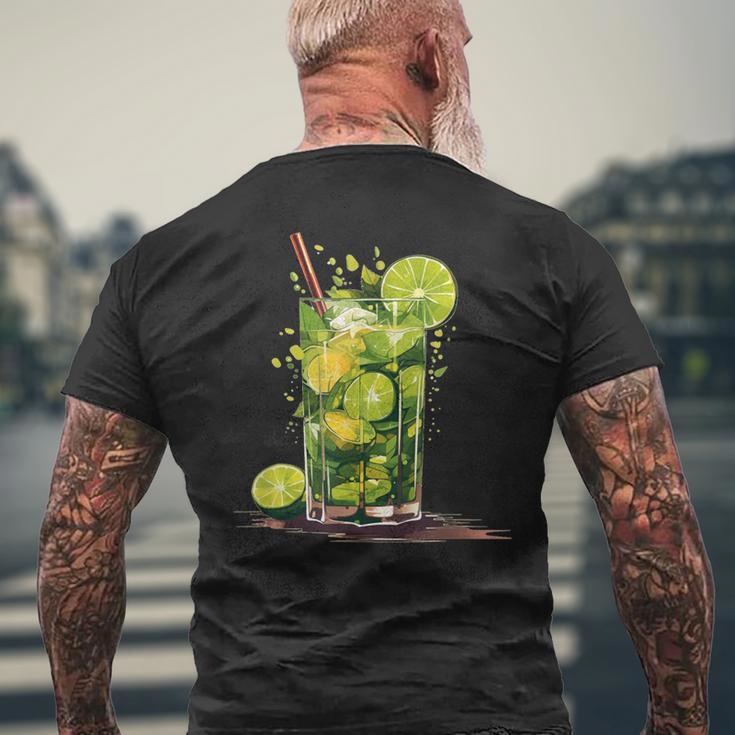 Beautiful Cocktail Party With This Brazil Caipirinha Costume T-Shirt mit Rückendruck Geschenke für alte Männer